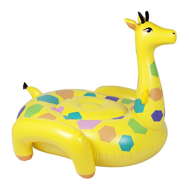 Girafe gonflable piscine