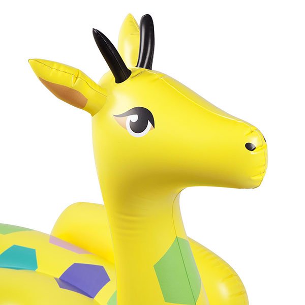Girafe gonflable piscine