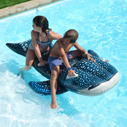 Baleine gonflable piscine