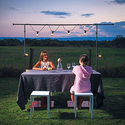 Barre de table décorative Guirlande Support