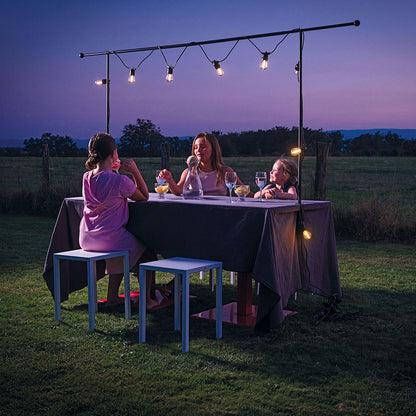 Barre de table décorative Guirlande Support
