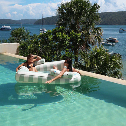 Matelas piscine géant Luxe Twin
