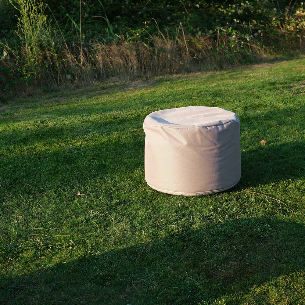 Pouf rond jardin Hello