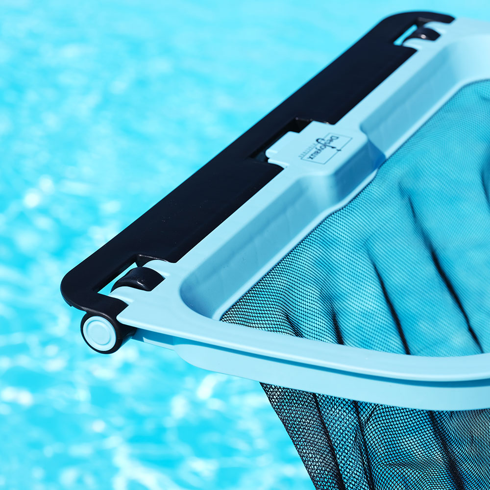 Epuisette piscine avec raclette JD Epuisette de fond expert