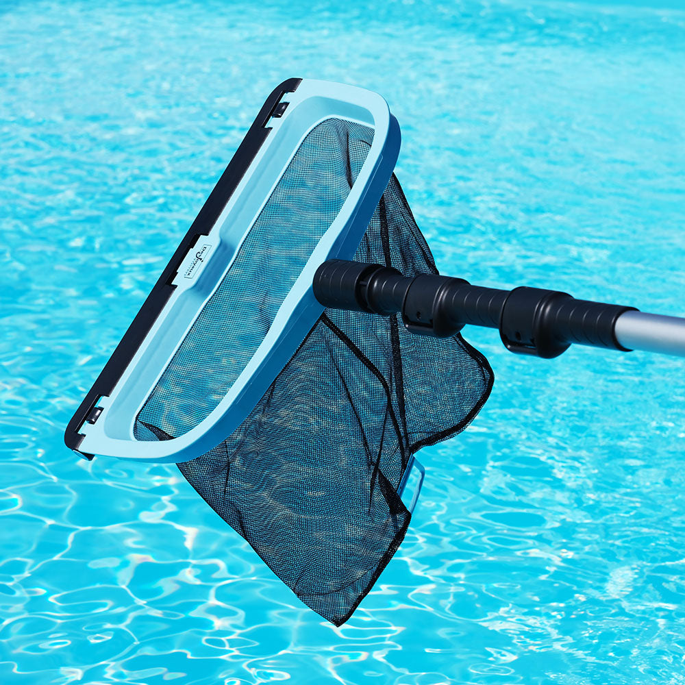 Epuisette piscine avec raclette JD Epuisette de fond expert