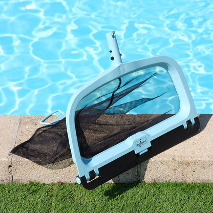 Epuisette piscine avec raclette JD Epuisette de fond expert