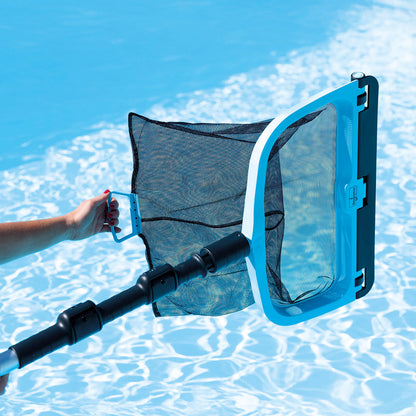 Epuisette piscine avec raclette JD Epuisette de fond expert