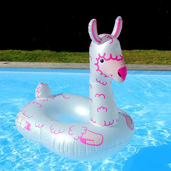 Lama gonflable Alpaga Pearl
