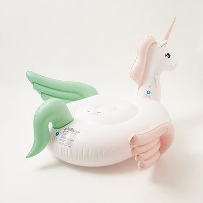 Licorne gonflable piscine White Pearl