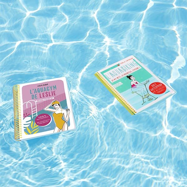 Livre aquagym waterproof L’Aquagym de Leslie
