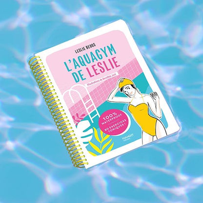Livre aquagym waterproof L’Aquagym de Leslie