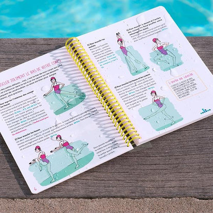 Livre aquagym waterproof L’Aquagym de Leslie