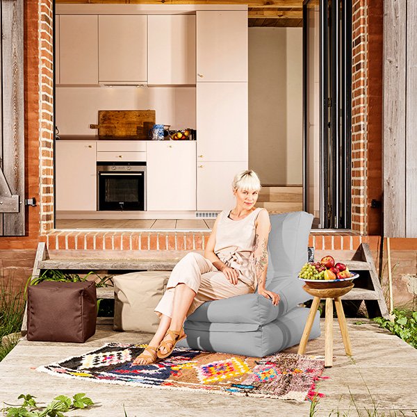Matelas fauteuil de jardin Hello
