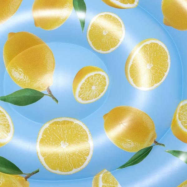 Matelas gonflable Citron