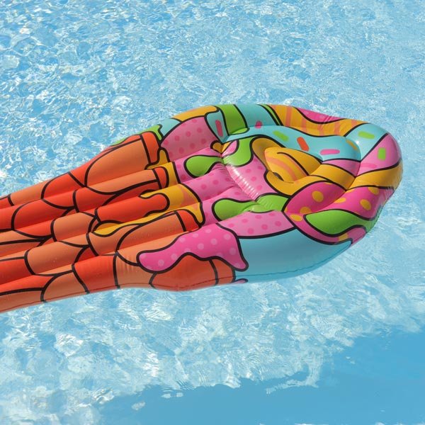 Matelas gonflable pour piscine Pop Art