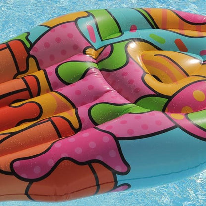 Matelas gonflable pour piscine Pop Art