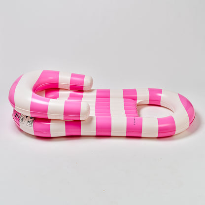 Matelas gonflable rayé Loungy