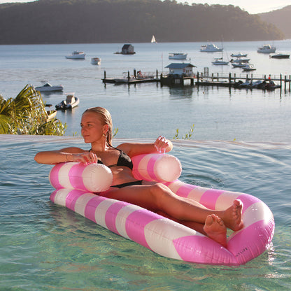 Matelas gonflable rayé Loungy