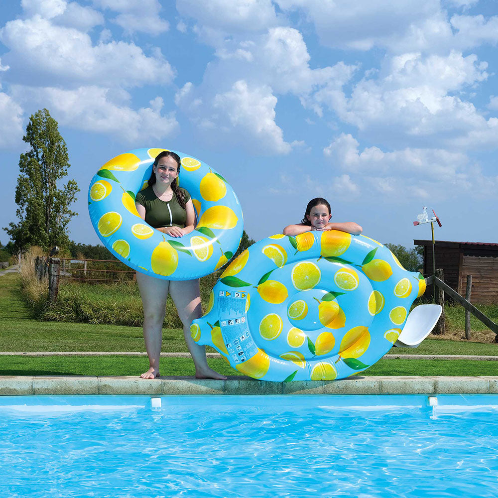 Lemon inflatable mattress