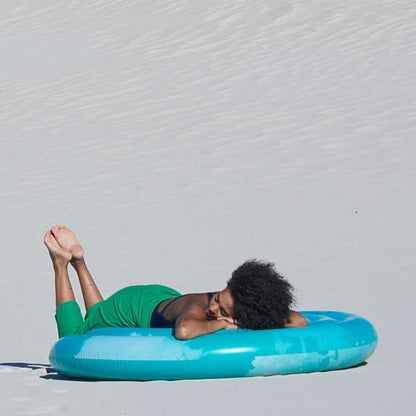 Matelas piscine rond Goa vert