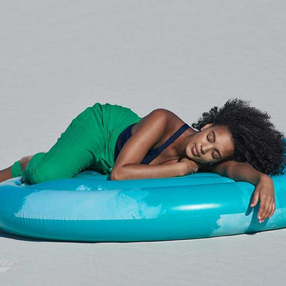 Matelas piscine rond Goa vert
