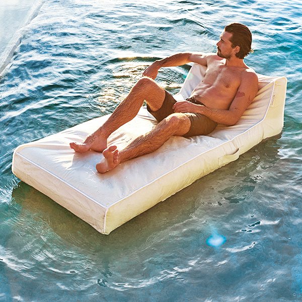 Matelas pour piscine Luxe Blanca