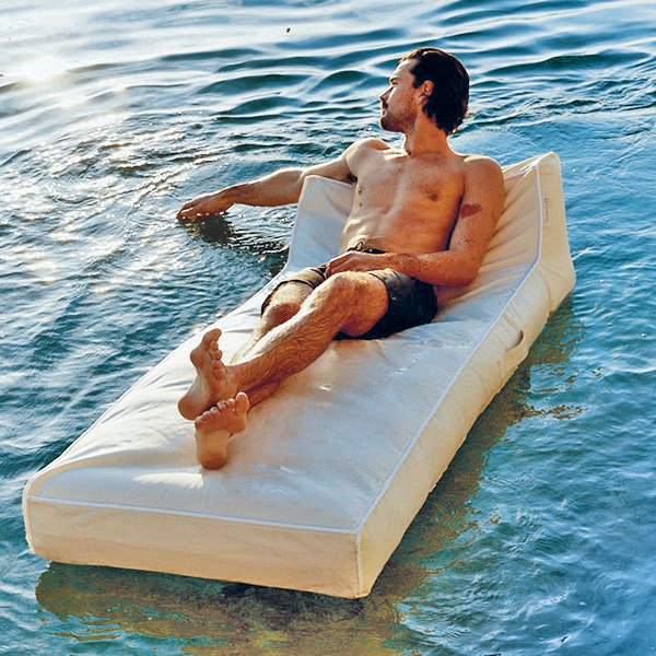 Matelas pour piscine Luxe Blanca