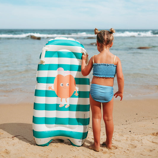 Matelas gonflable enfant Surf Peachy Aqua