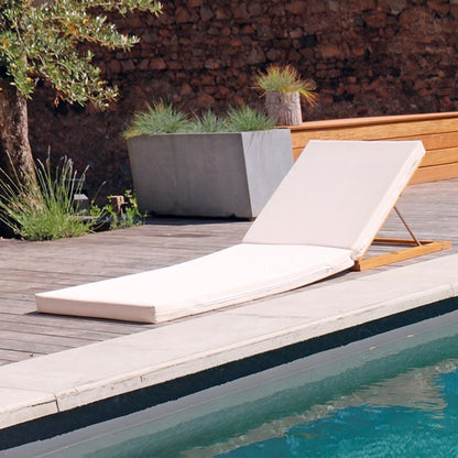 Matelas transat blanc Gaia