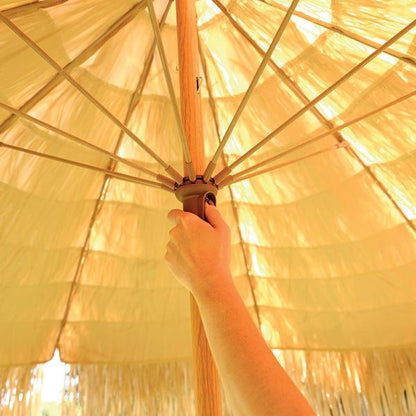 Parasol à franges Bohème