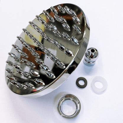 Pommeau rond pour douche solaire