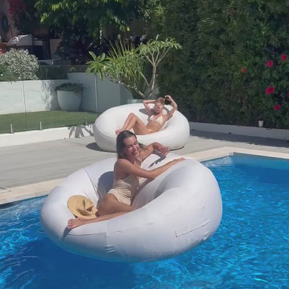 Luxury XL Round Inflatable Armchair
