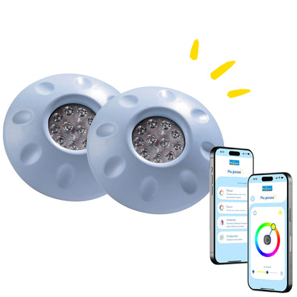 Projecteurs piscine led connectés - Lot de 2 - JD Pool Led Connect PF.I