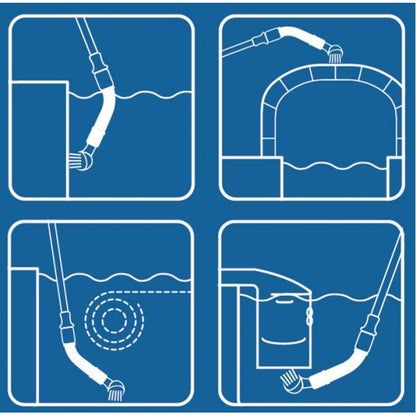 Raccord coudé pour manche piscine JD Connect’