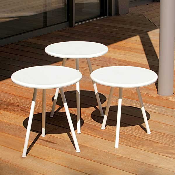Tables gigognes jardin Triade