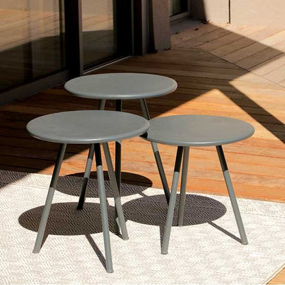 Tables gigognes jardin Triade