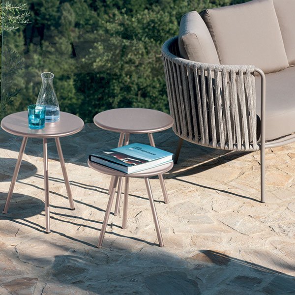 Tables gigognes jardin Triade