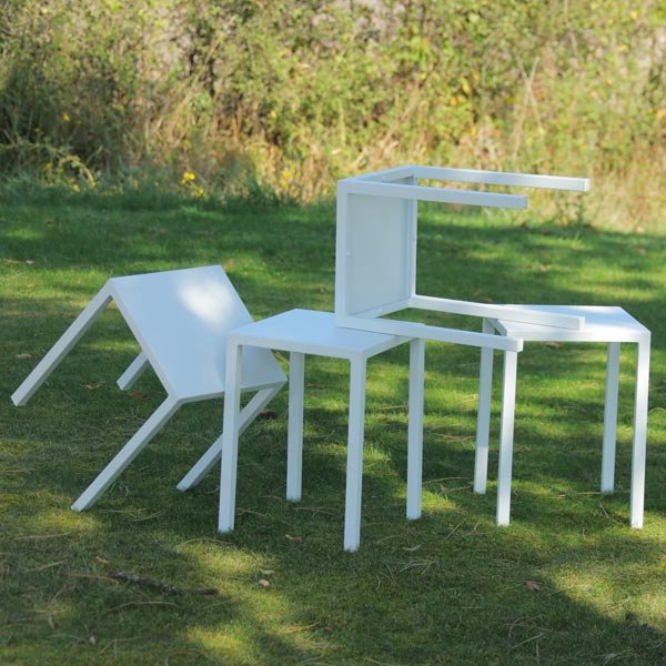 Tabouret de jardin Quadra