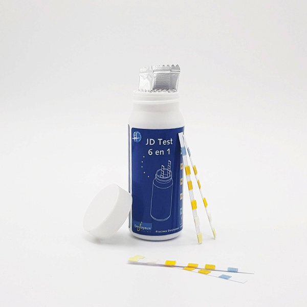 Testeur bandelette piscine JD Test 6 en 1