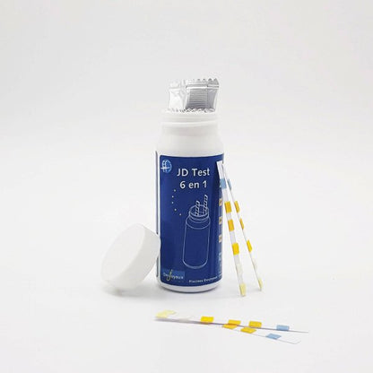 Testeur bandelette piscine JD Test 6 en 1