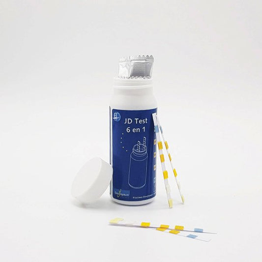 Testeur bandelette piscine JD Test 6 en 1
