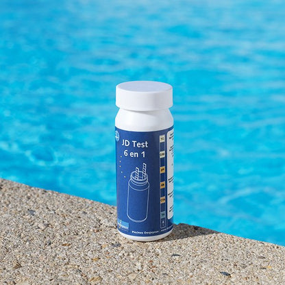 Testeur bandelette piscine JD Test 6 en 1
