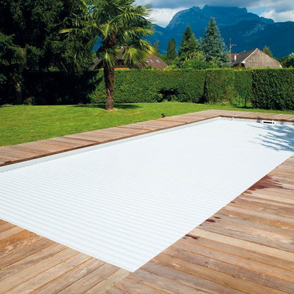 Volet roulant piscine immergé